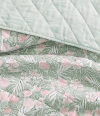 Tommy Bahama Pineapple Bloom Reversible Quilt Mini Set