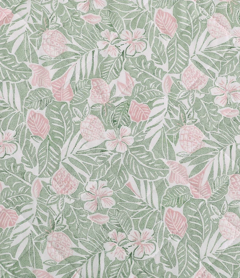 Tommy Bahama Pineapple Bloom Reversible Quilt Mini Set