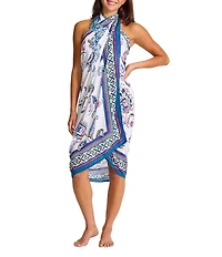 Tommy Bahama Playa Marbella Floral Pareo Swim Cover-Up
