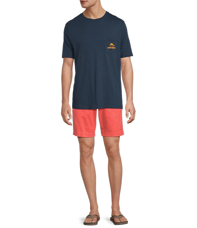 Tommy Bahama Plays Well With Otters Short Sleeve Pocket T-Shirt