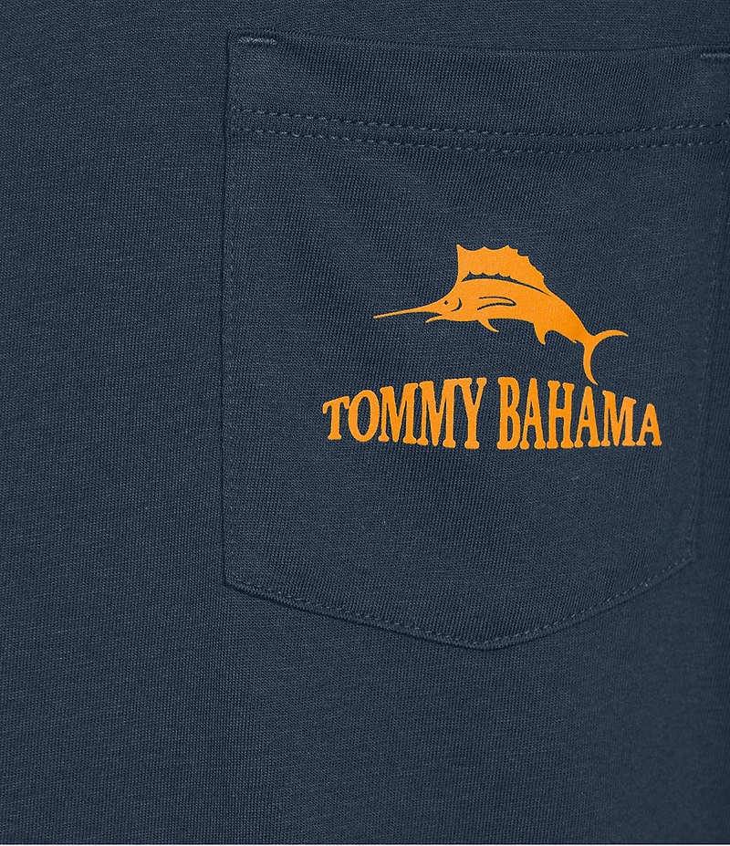 Tommy Bahama Plays Well With Otters Short Sleeve Pocket T-Shirt