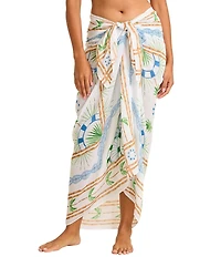 Tommy Bahama Poolside Palms Pareo Swim Cover-Up