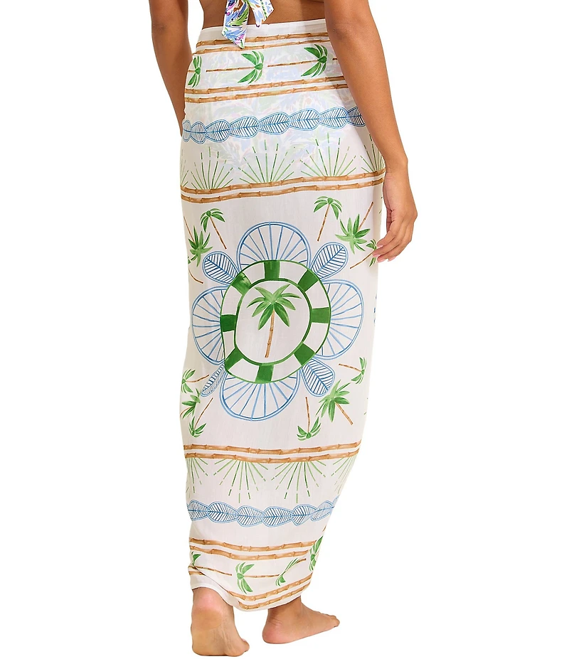 Tommy Bahama Poolside Palms Pareo Swim Cover-Up