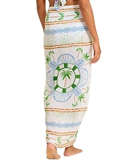 Tommy Bahama Poolside Palms Pareo Swim Cover-Up