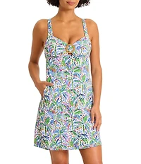 Tommy Bahama Poolside Palms Spa Dress Swim Cover-Up