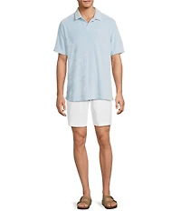 Tommy Bahama Poolside Sun Fade Short Sleeve Terry Polo Shirt