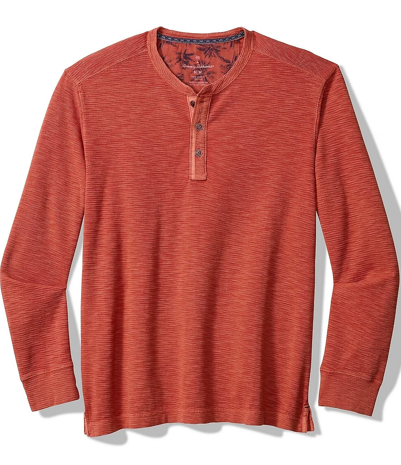 Tommy Bahama Port Oasis Long Sleeve Henley Shirt
