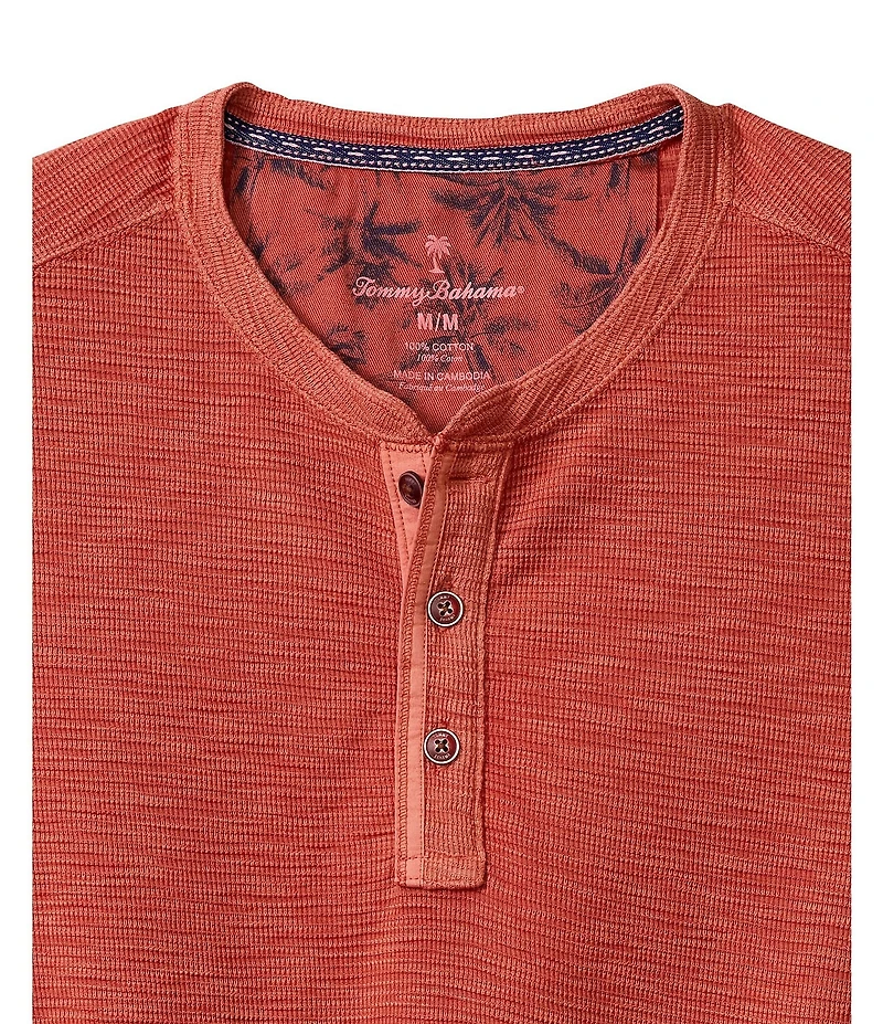 Tommy Bahama Port Oasis Long Sleeve Henley Shirt
