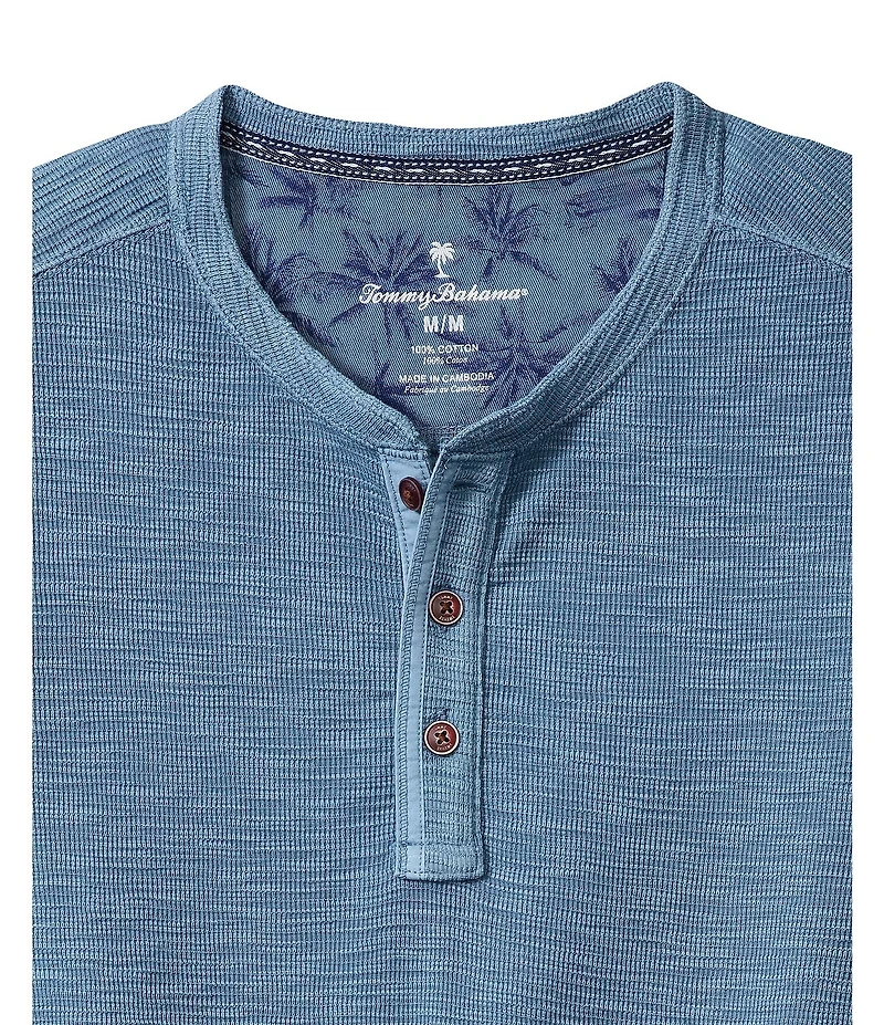 Tommy Bahama Port Oasis Long Sleeve Henley Shirt
