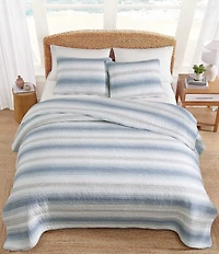 Tommy Bahama Prima Island Stripe Cotton Quilt Mini Set