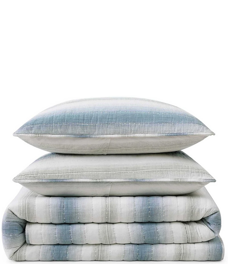 Tommy Bahama Prima Island Stripe Cotton Quilt Mini Set