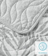 Tommy Bahama Printed Palmday Reversible Quilt Mini Set