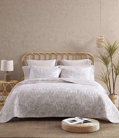 Tommy Bahama Printed Palmday Reversible Quilt Mini Set