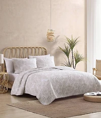 Tommy Bahama Printed Palmday Reversible Quilt Mini Set