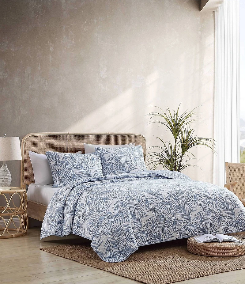 Tommy Bahama Printed Palmday Reversible Quilt Mini Set