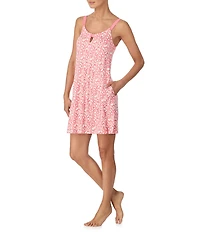 Tommy Bahama Printed Sleeveless Scoop Neck Knit Chemise