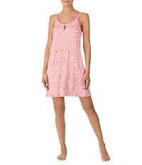 Tommy Bahama Printed Sleeveless Scoop Neck Knit Chemise