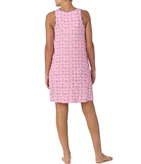 Tommy Bahama Printed Sleeveless V-Neck Jersey Knit Chemise