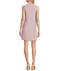Tommy Bahama Ruffle Split V-Neck Sleeveless Side Pocket Dress