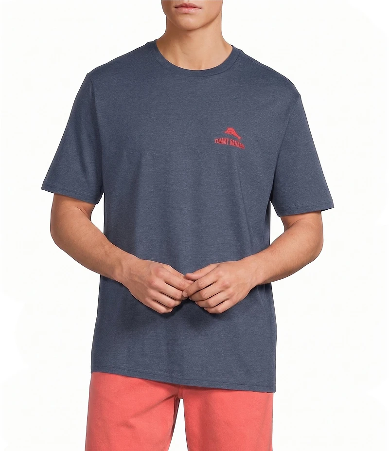 Tommy Bahama Rum White And Brew Short Sleeve T-Shirt