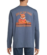 Tommy Bahama Rye Of The Tiger Graphic Long Sleeve T-Shirt