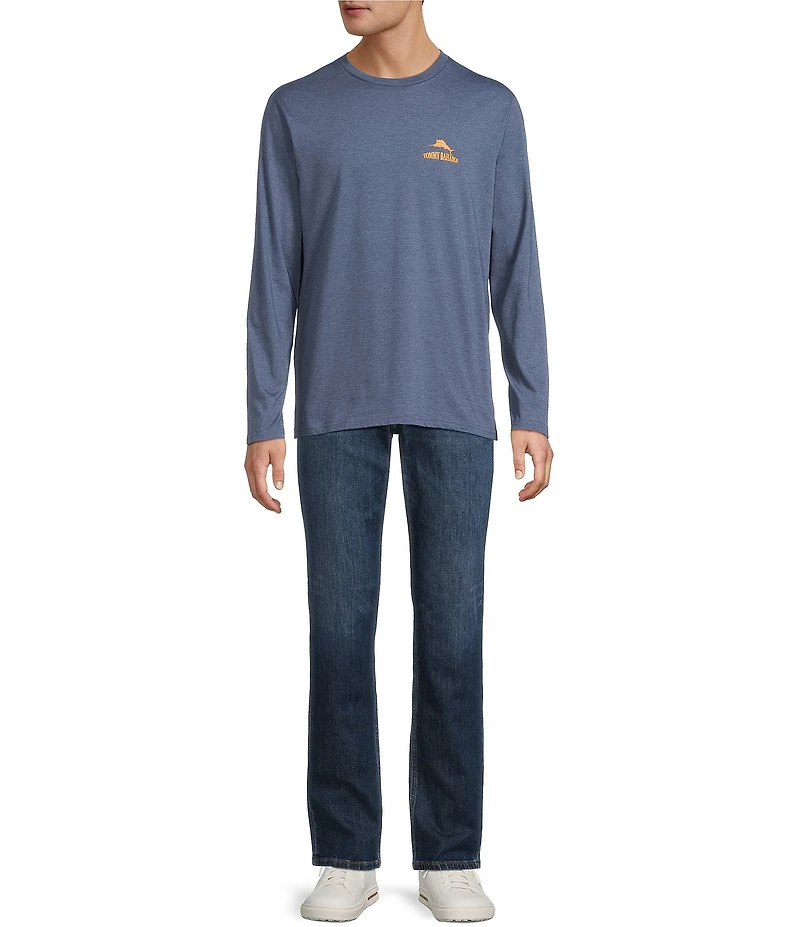 Tommy Bahama Rye Of The Tiger Graphic Long Sleeve T-Shirt