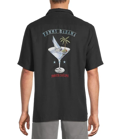 Tommy Bahama Sailor's Swirl Short Sleeve Woven Camp Shirt