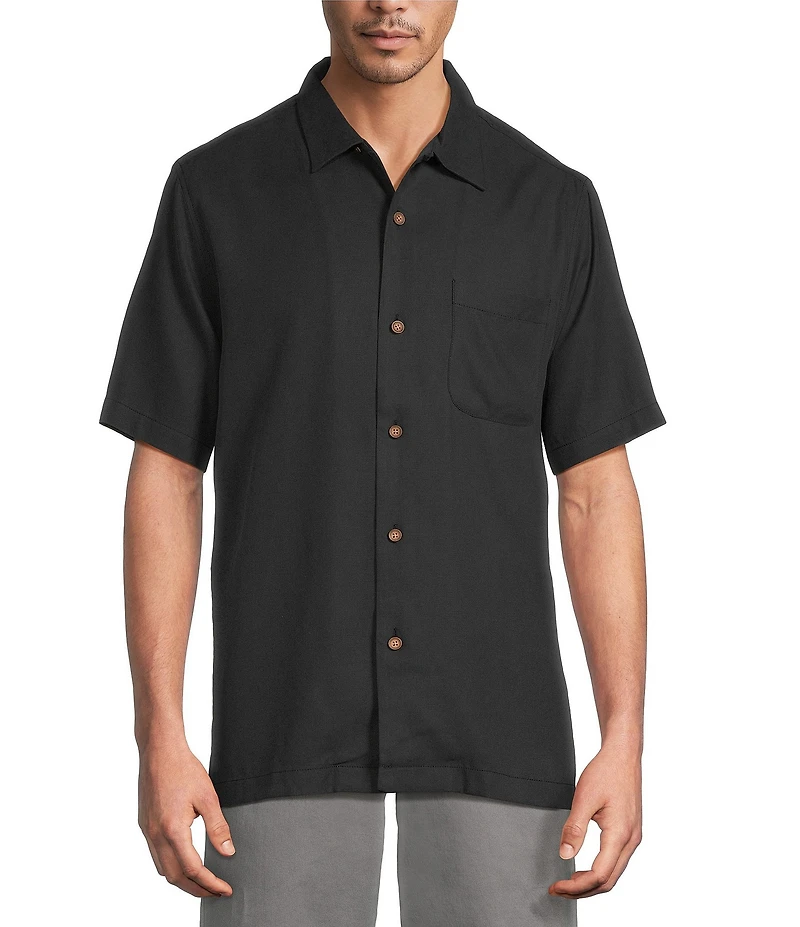 Tommy Bahama Sailor's Swirl Short Sleeve Woven Camp Shirt