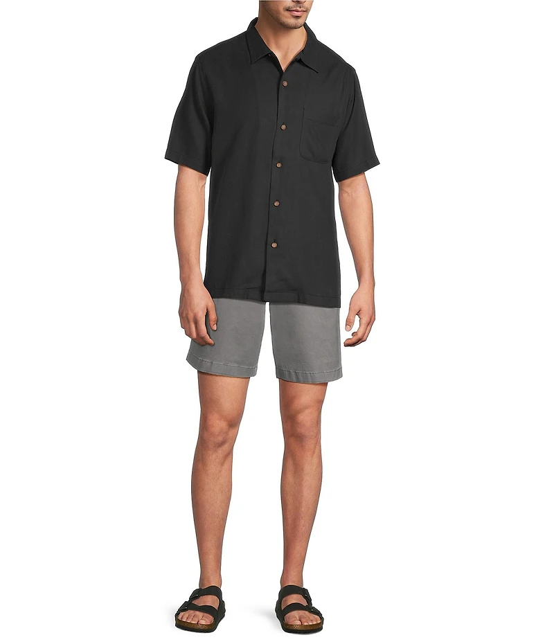 Tommy Bahama Sailor's Swirl Short Sleeve Woven Camp Shirt