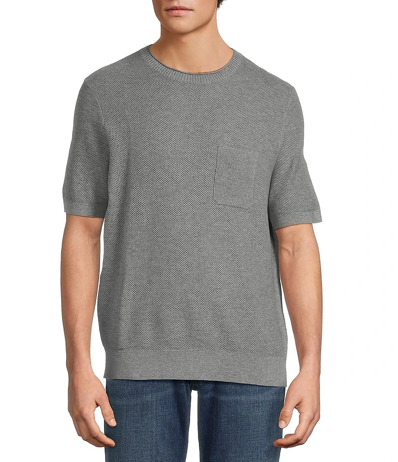 Tommy Bahama Salthill Pocket Crew Short Sleeve Sweater