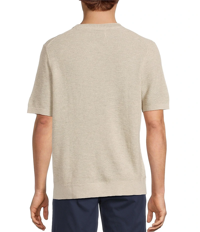Tommy Bahama Salthill Pocket Crew Short Sleeve Sweater