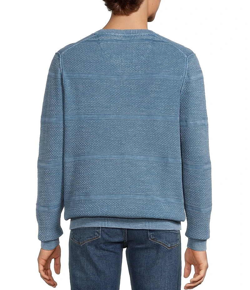 Tommy Bahama Saltwater Textured Abaco Crewneck Pullover