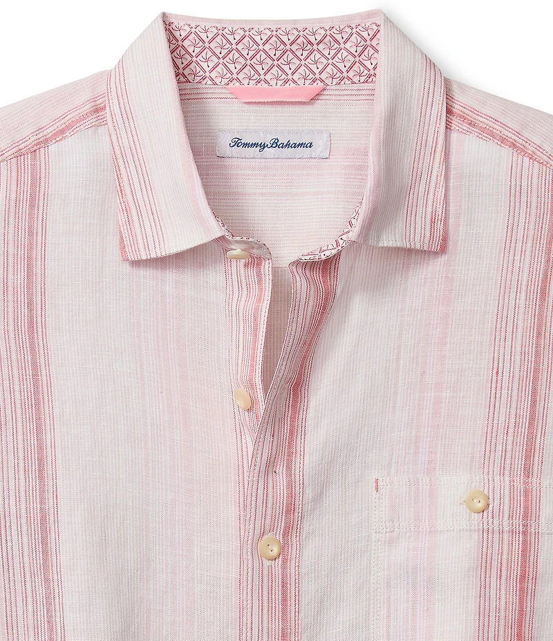 Tommy Bahama San Lucas Stripe Long Sleeve Woven Shirt