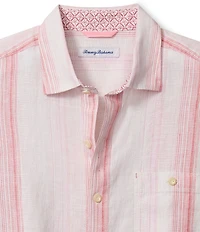 Tommy Bahama San Lucas Stripe Long Sleeve Woven Shirt