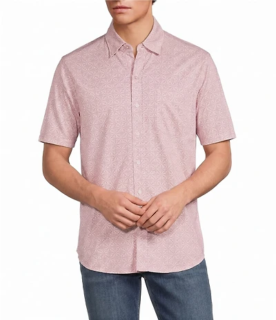 Tommy Bahama San Lucio Breeze Block Short Sleeve Woven Shirt