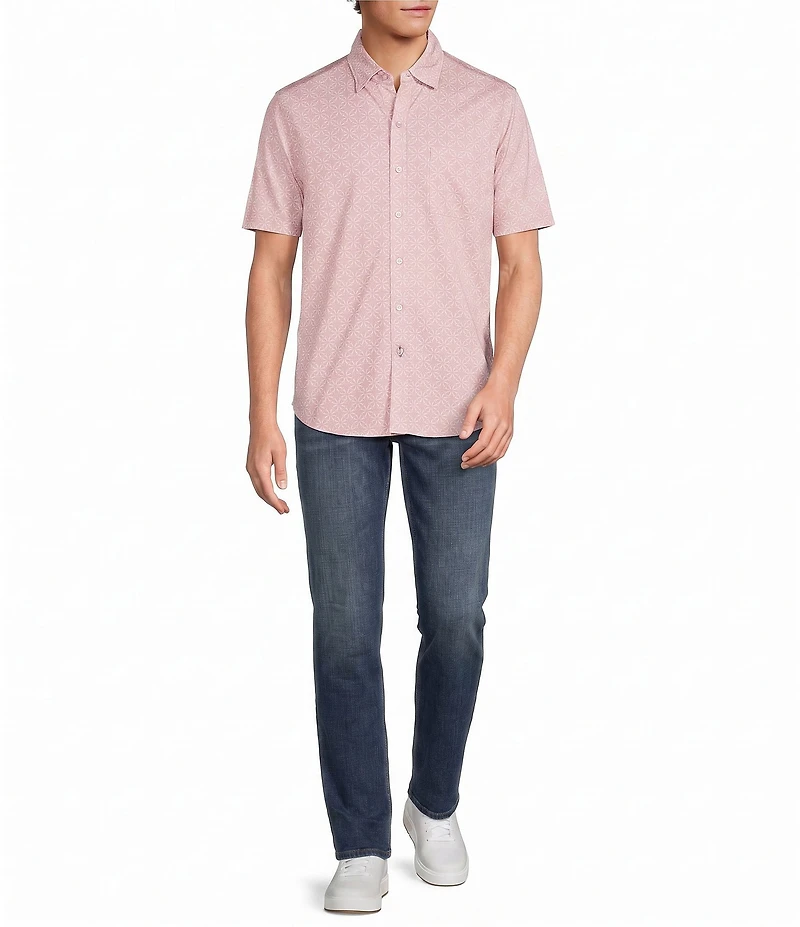 Tommy Bahama San Lucio Breeze Block Short Sleeve Woven Shirt