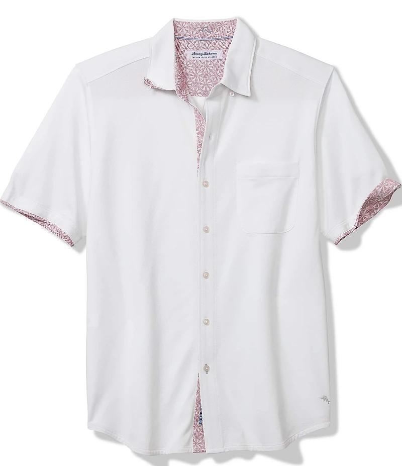 Tommy Bahama San Lucio Breeze Happy Hour Short Sleeve Woven Shirt
