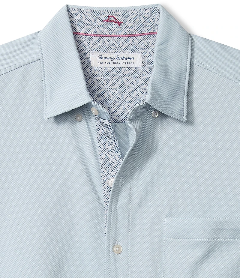 Tommy Bahama San Lucio Breeze Happy Hour Short Sleeve Woven Shirt