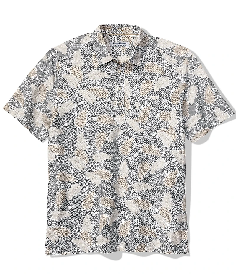 Tommy Bahama San Lucio Frond Fall Short Sleeve Polo Shirt