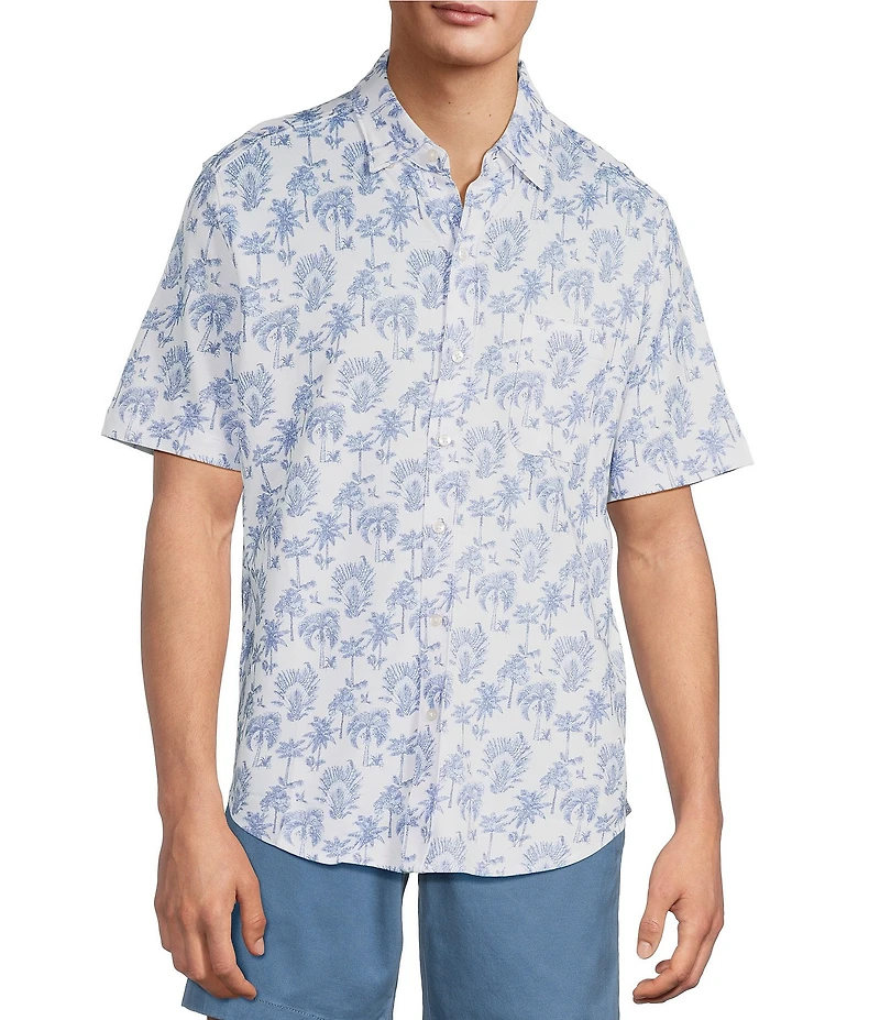 Tommy Bahama San Lucio Island Tropical Tapestry Short Sleeve Woven Shirt