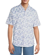 Tommy Bahama San Lucio Island Tropical Tapestry Short Sleeve Woven Shirt