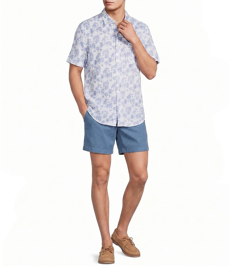 Tommy Bahama San Lucio Island Tropical Tapestry Short Sleeve Woven Shirt
