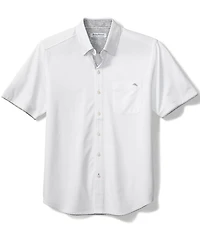 Tommy Bahama San Lucio Lotus Happy Hour Short Sleeve Woven Shirt