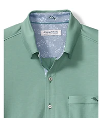 Tommy Bahama San Lucio Lotus Happy Hour Short Sleeve Woven Shirt
