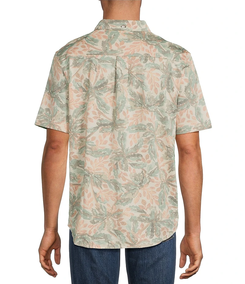Tommy Bahama San Lucio Sea Shade Short Sleeve Woven Shirt