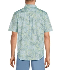 Tommy Bahama San Lucio Sea Shade Short Sleeve Woven Shirt