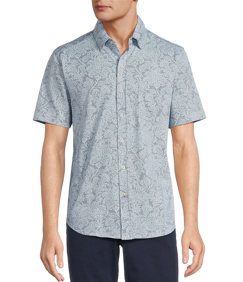 Tommy Bahama San Lucio Soiree Short Sleeve Woven Shirt