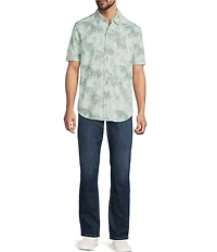 Tommy Bahama San Lucio Tides Bamboo Short Sleeve Woven Shirt
