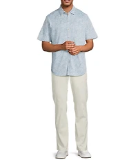 Tommy Bahama San Lucio Tides Flora Short Sleeve Woven Shirt