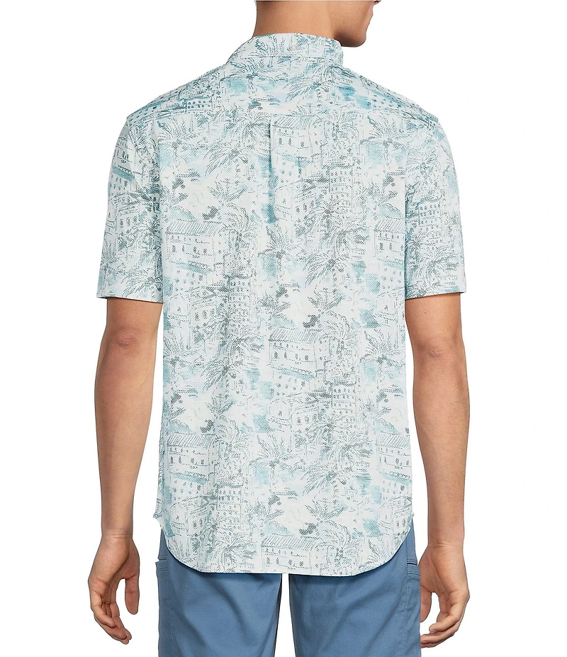 Tommy Bahama San Lucio Tides Villa Vista Short Sleeve Woven Shirt